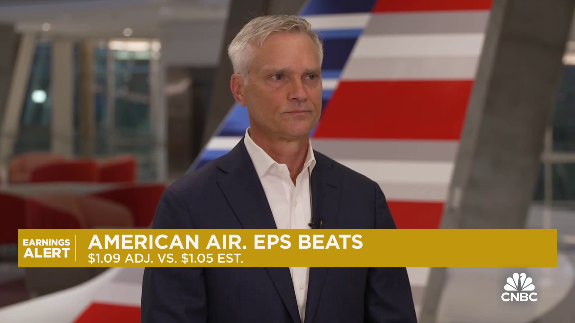 American Airlines CEO Robert Isom: Not pleased with the Q2 results