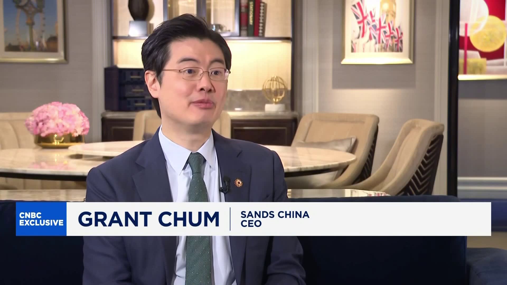 Macao is "redefining its position in global tourism", says Sands China CEO